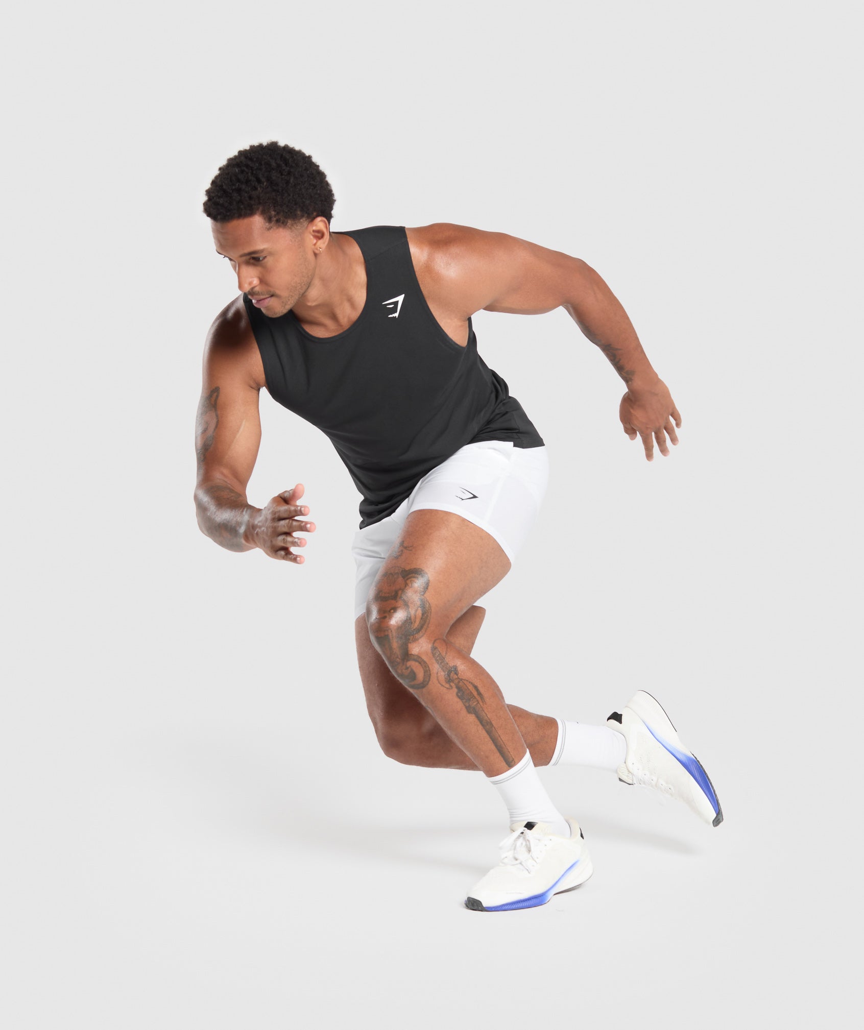Arrival 5" Shorts - White