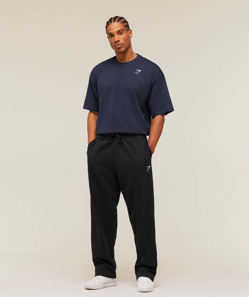 Crest Oversized T-Shirt - Heavy Blue