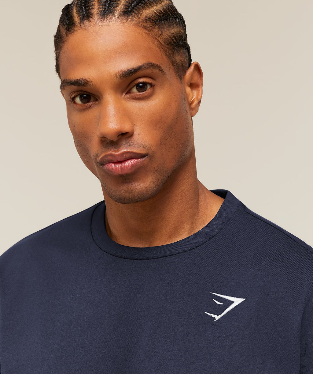 Crest Oversized T-Shirt - Heavy Blue