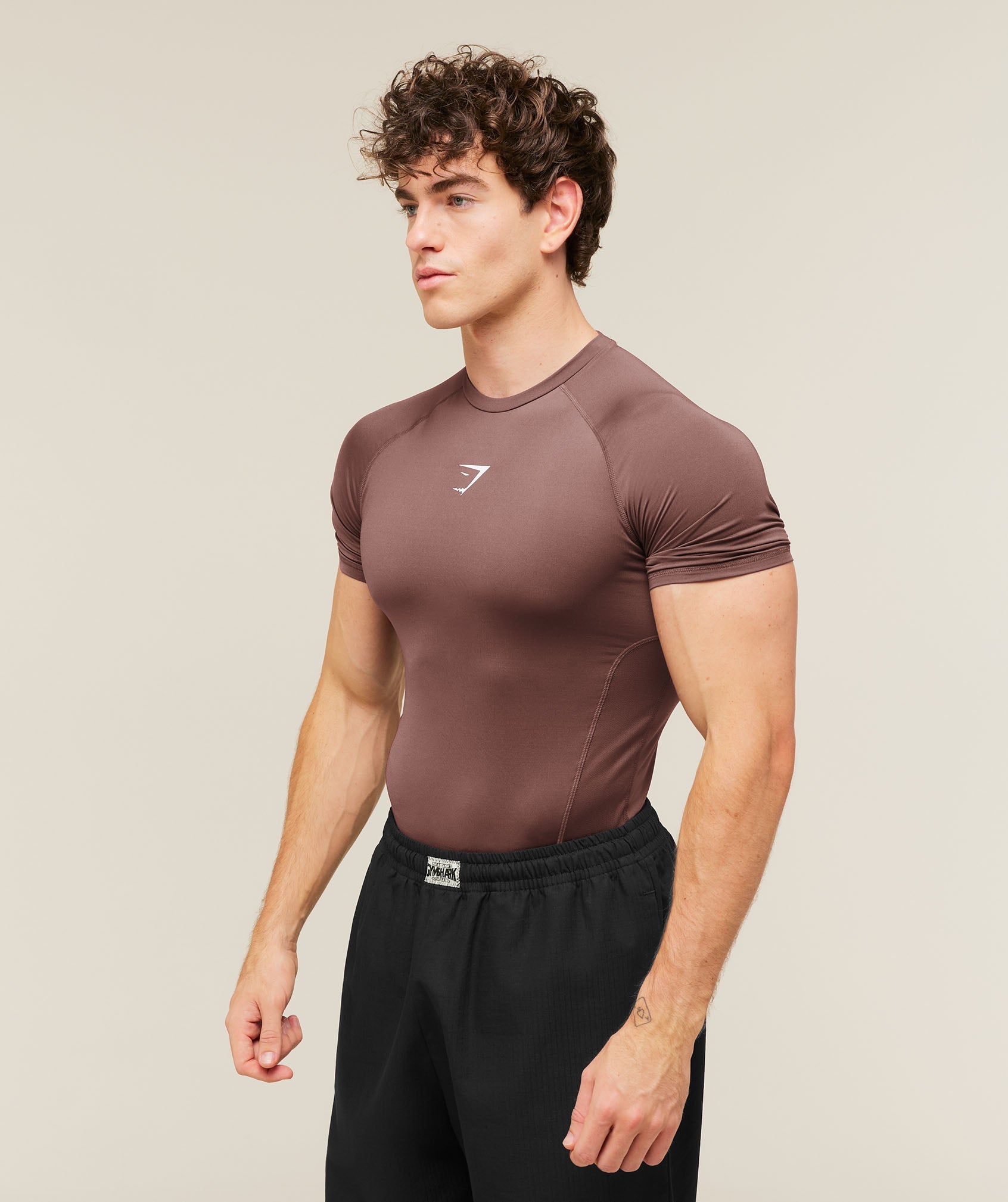 Element Baselayer T-Shirt - Espresso Brown