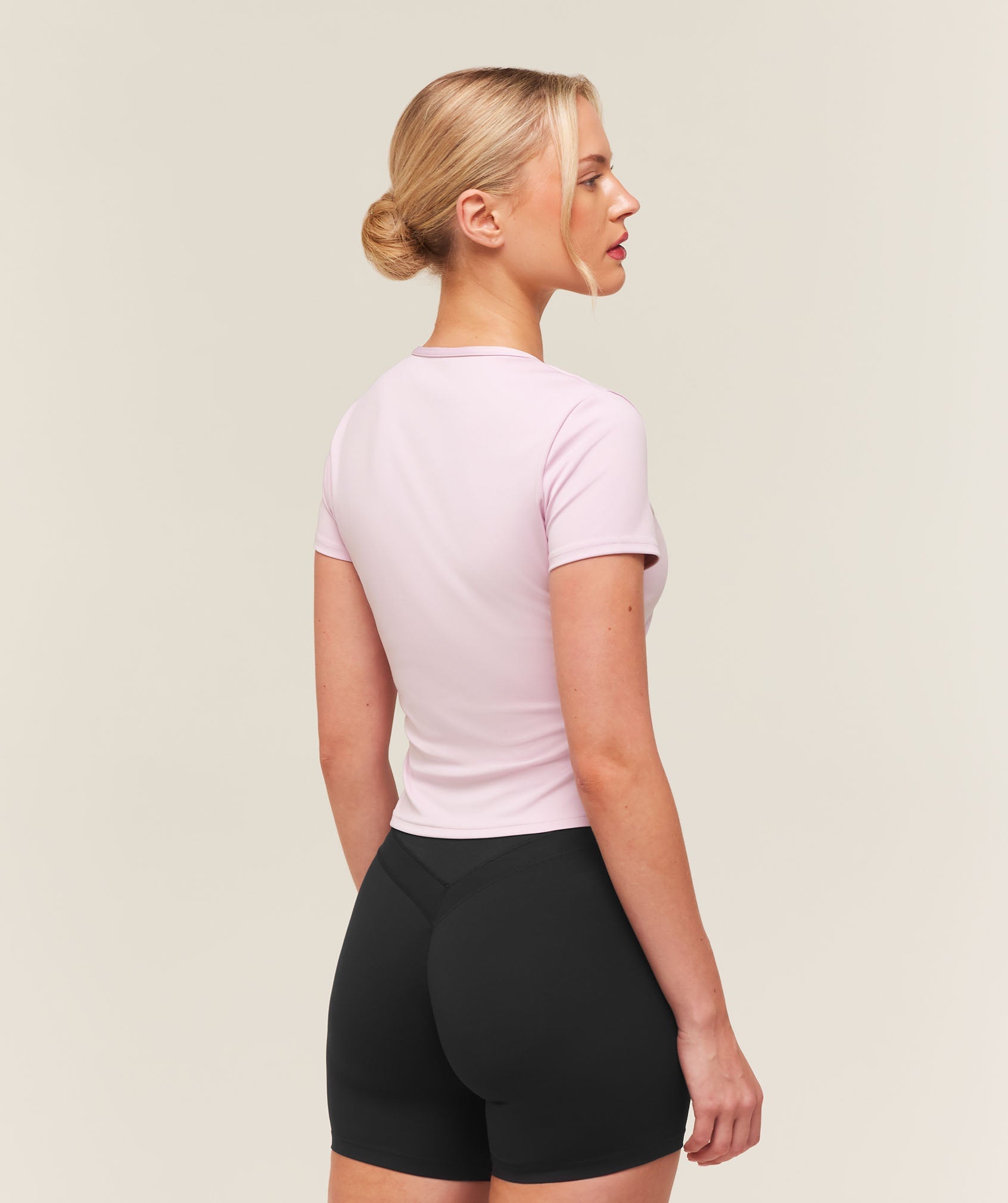 Training Baby Tee - Haze Pink