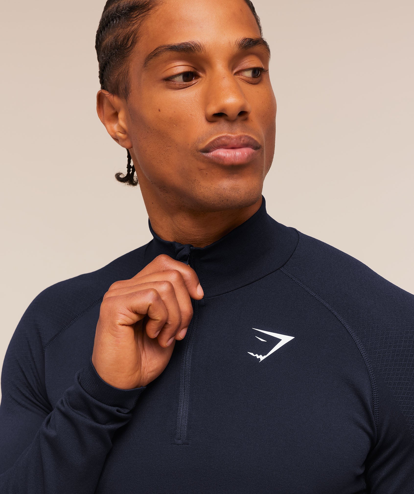 Vital 1/4 Zip - Navy/Heavy Blue