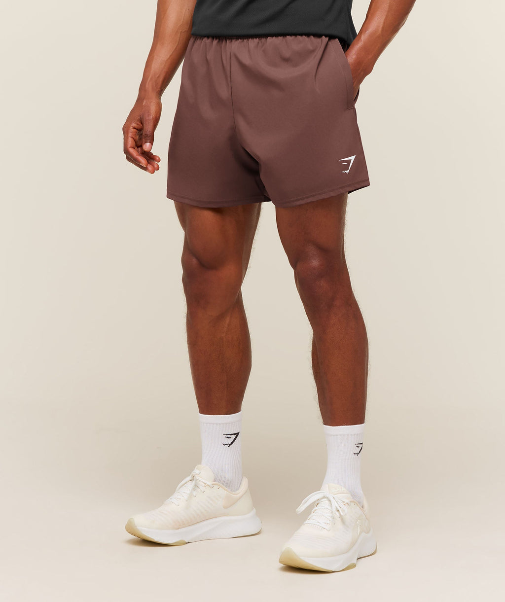 Arrival 5" Shorts - Espresso Brown