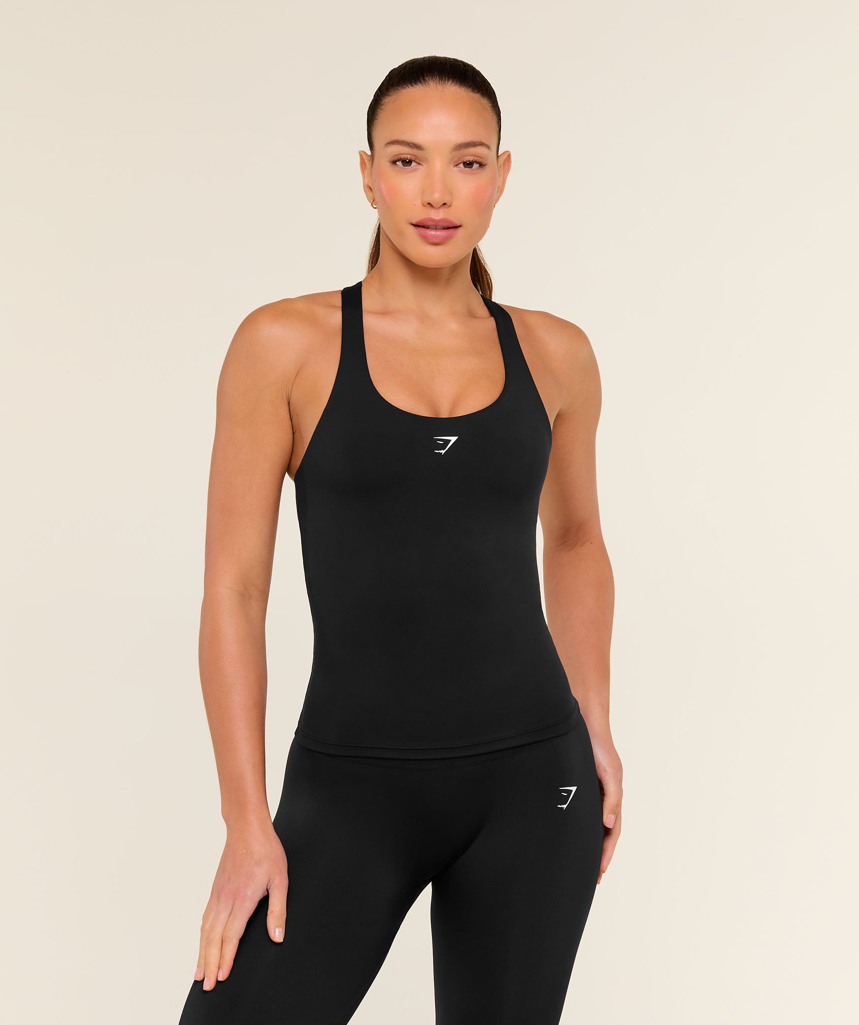 Everyday Racer Back Tank with Shelf - Signature Selection C7