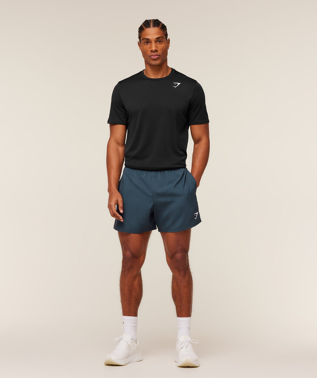 Arrival 5" Shorts - GS Stealth Blue
