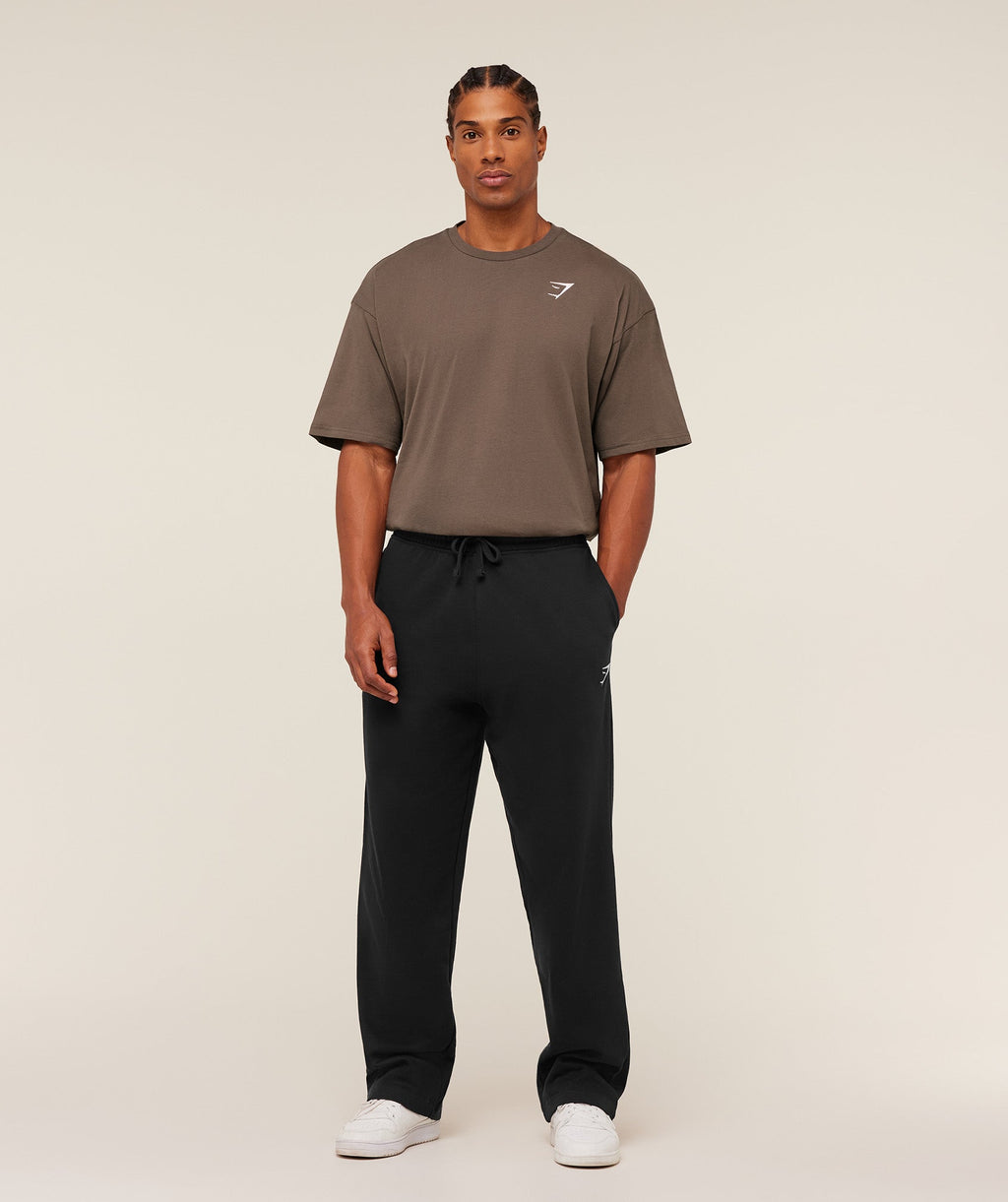 Crest Oversized T-Shirt - Soft Brown