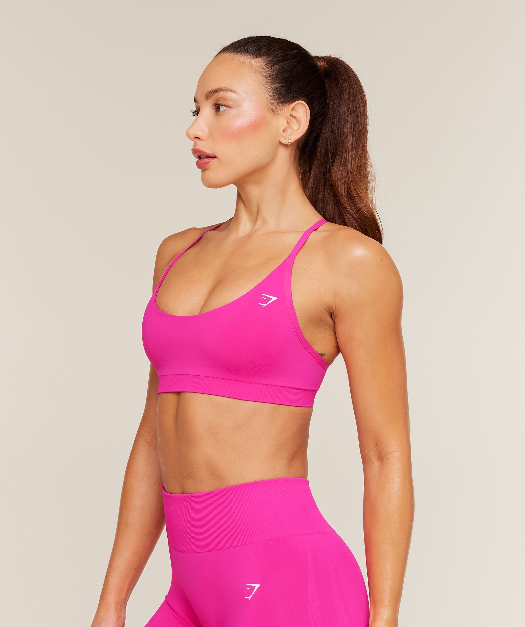Everyday Seamless Racerback Sports Bra - Super-Set Pink