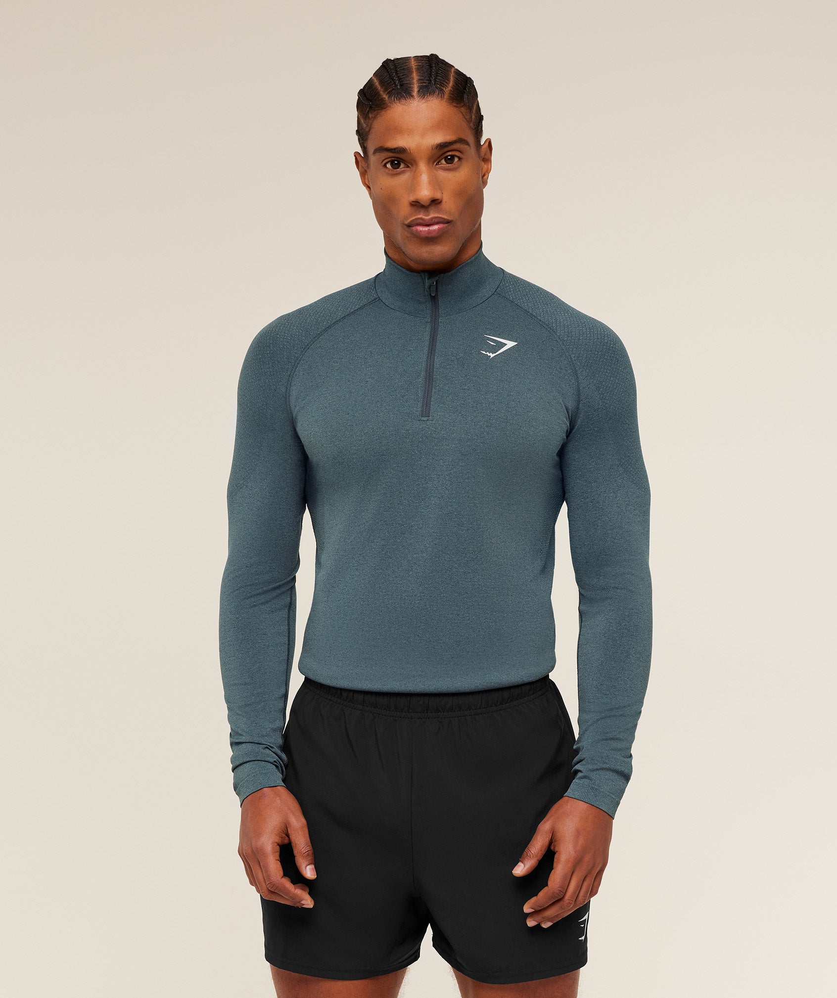 Vital 1/4 Zip - Iron Blue / Stealth Blue