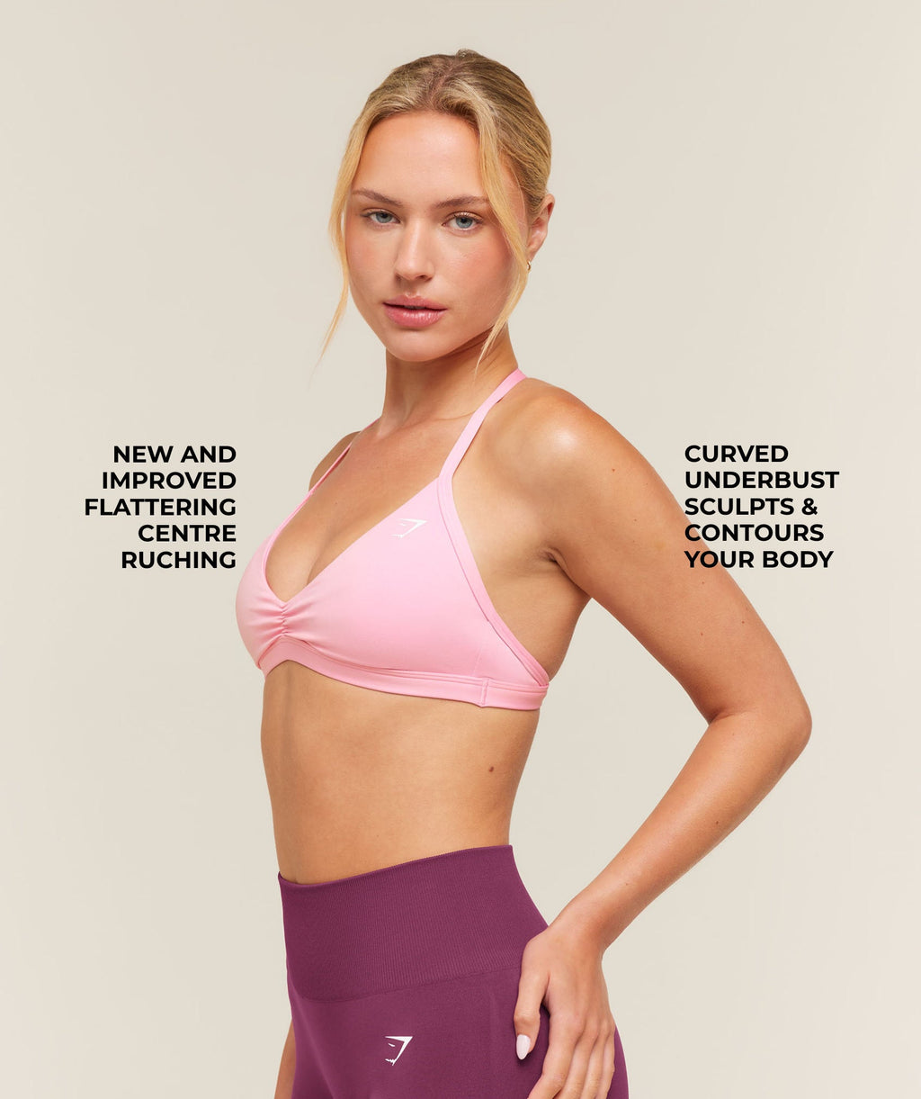 Minimal Sports Bra 2.0 - Poise Pink