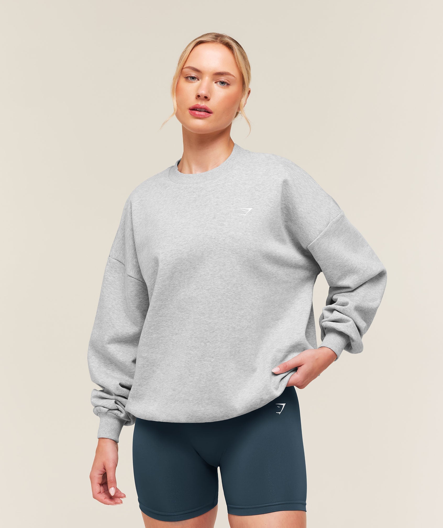 Training Oversized Fleece Sweatshirt - Everyday Series C0