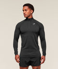 Vital 1/4 Zip - Black/Silhouette Grey